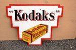 Kodak Film Double Sided Enamel Sign