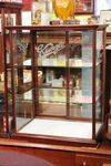 Kunzle Cakes Advertising Display Cabinet With Etched Glass