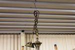 Large 12 Branch Brass Chandelier 