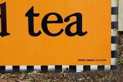 Large Brooke Bond Tea Enamel Advertising Sign  