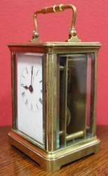 Large C19th French 8 Day Carriage Clock
