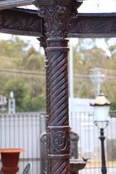 Large Cast Iron 3 meter dia 6 Column Gazebo 