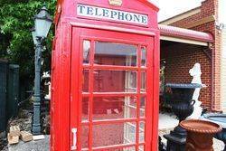 Large Cast Iron Phone Box