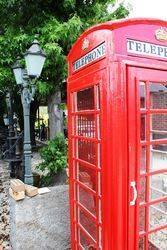 Large Cast Iron Phone Box