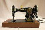 Large Cast Jones Sewing Machine