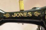 Large Cast Jones Sewing Machine