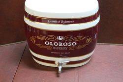 Large Ceramic Oloroso Sherry Dispenser 