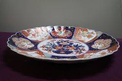 Large Imari Charger With Scalloped Edge C1900 