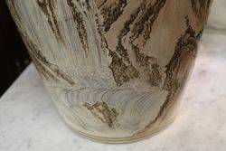 Large Late C19th Satsuma Floor Vase 