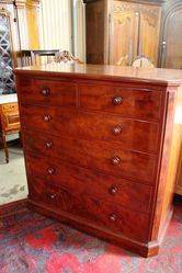 Large Mahogany Chest Of Drawers