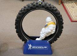 Large Michelin Promoting Display With Tyre  Tyre stand 
