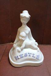 Large Nestle Advertising Porcelain Figure 