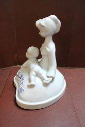 Large Nestle Advertising Porcelain Figure 