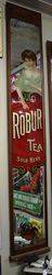 Large Robur Tea Advertising Mirror