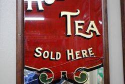 Large Robur Tea Advertising Mirror