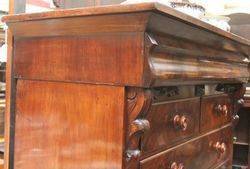 Large Victorian Mahogany Chest of Drawers C1850