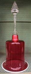 Large Victorian Ruby Bell 