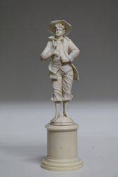 Late 19th Century French Carved Ivory Figure Of a Young man 