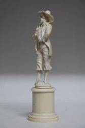 Late 19th Century French Carved Ivory Figure Of a Young man 