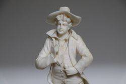 Late 19th Century French Carved Ivory Figure Of a Young man 