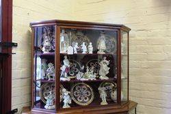 Late 19th Century Inlaid Shop Display Cabinet