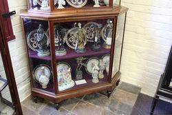 Late 19th Century Inlaid Shop Display Cabinet