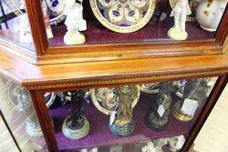 Late 19th Century Inlaid Shop Display Cabinet