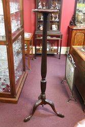 Late 19th Century Mahogany Torchere 