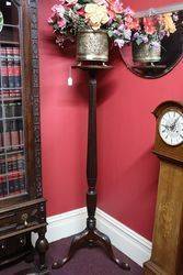 Late 19th Century Mahogany Torchere 