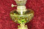 Late 19th Century Single Burner Frech Oil Lamp