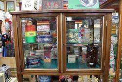 Late Victorian All Glass Antique Collectors Cabinet