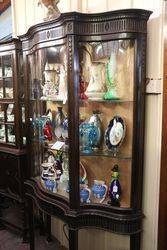 Late Victorian Mahogany Display Cabinet