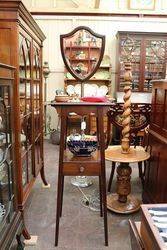 Late Victorian Mahogany Wig Dressing Stand C1900