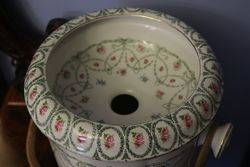 Late Victorian Royal Doulton Addison 7 Piece Jug + Bowl Sel 