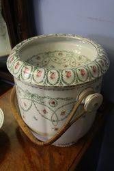 Late Victorian Royal Doulton Addison 7 Piece Jug + Bowl Sel 