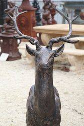 Life size Cast Iron Deer