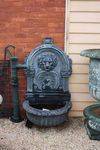 Lion Head Cast Iron Wall Fountain