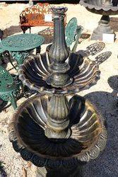 Lisbon Cast Iron 2 Tier Fountain    