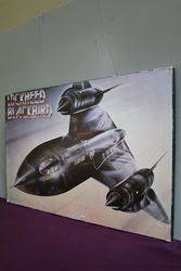 Lockheed Blackbird Sign 