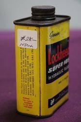 Lockheed Hydraulic Fluid Tin 