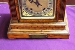 Lovely Oak Mantle Clock