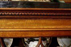 Lovely Quality Late Victorian Inlaid Mahogany Display Cabinet