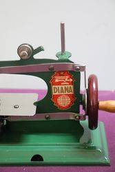 Lovely Vintage Diana Toy Sewing Machine 