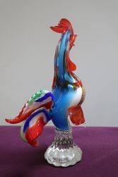 Lovely Vintage Murano Cockerel Rooster 