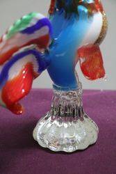 Lovely Vintage Murano Cockerel Rooster 
