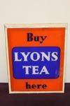 Lyons Tea Glass Panel