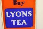 Lyons Tea Glass Panel