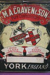 MACraven and Son York England Pure Confectionery Tin 
