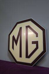 MG Double Sided Aluminium Sign 