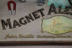 Magnet Ales Mirror Wooden Framed Sign 